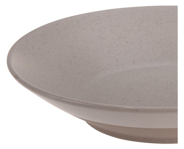Kameninový hluboký talíř Clay, (fi) 21 cm, béžový