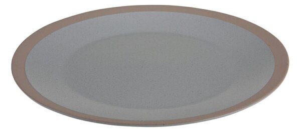 Kameninový talíř Clay, (fi) 26,5 cm, šedý