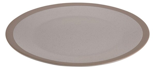 Kameninový talíř Clay, (fi) 26,5 cm, béžový