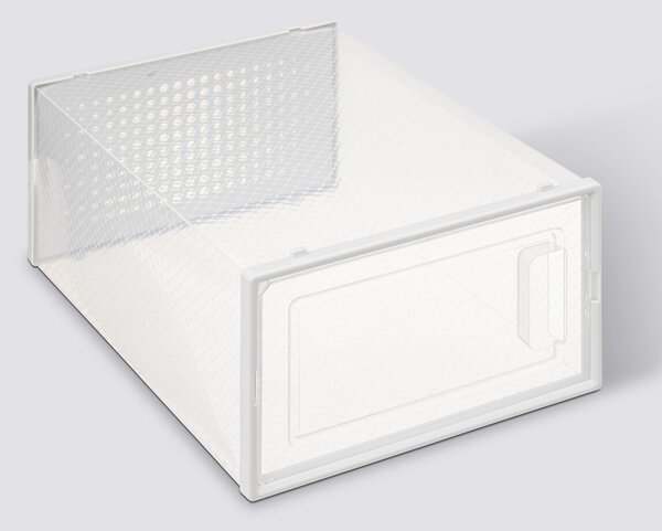 Úložný box Stak 18,5x35x25 cm, transparentní