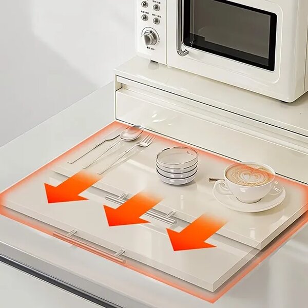 Counterslide™ Obousměrný Výsuvný Organizér Na Kuchyňskou Linku, Bílá