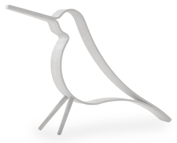 Ptáček Woody Bird White Large COOEE Design