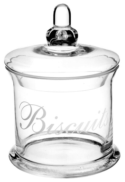 Skleněná nádoba na potraviny Clear Biscuits 1l