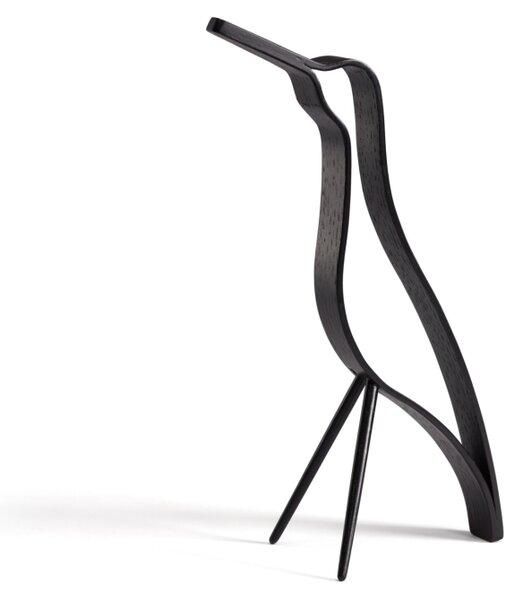 Ptáček Woody Bird Black Oak High 18 cm COOEE Design