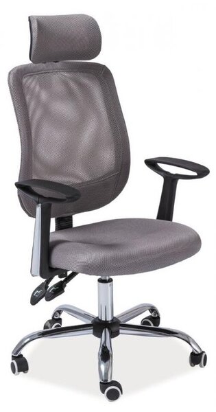 Kancelářská židle Q118, šedá