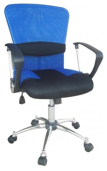Kancelářská židle W 23, modrá