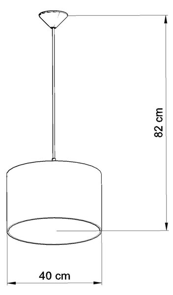 Sollux Lighting Závěsné svítidlo FOOTBALL C 40