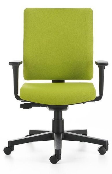 Kancelářská židle BUTTERFLY s područkami, zelená