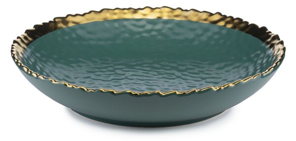 Keramická sada talířů Kati Green Gold 2ks