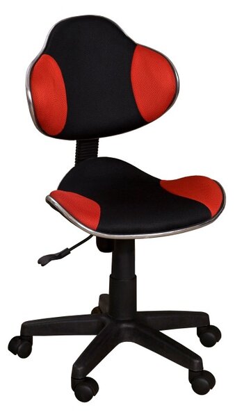 Židle QZY-G2 černo-červená
