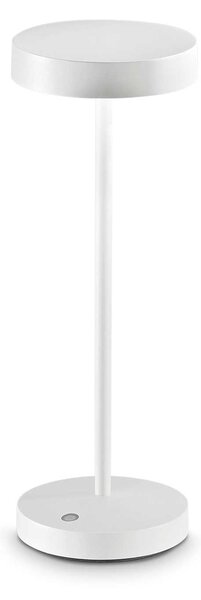 Ideal Lux Moderní venkovní stolní LED lampa TOFFEE, IP54 Barva: Bílá