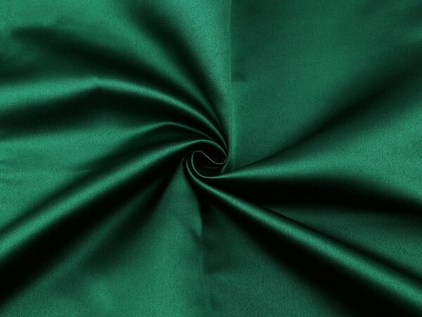 Satén tuhý METRÁŽ - 23 (62) zelená smaragdová
