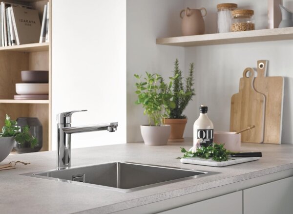 GROHE 31578SD1 - Dřez K700 464 x 464 x 200 nerez