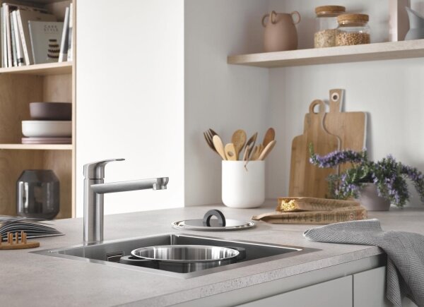 GROHE 31578SD1 - Dřez K700 464 x 464 x 200 nerez