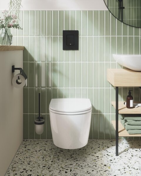 GROHE 411022430 - Držák toaletního papíru START CUBE černá