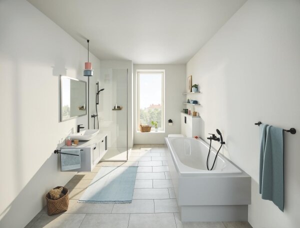 GROHE 411972430 - Držák na osušky START 504 mm černá