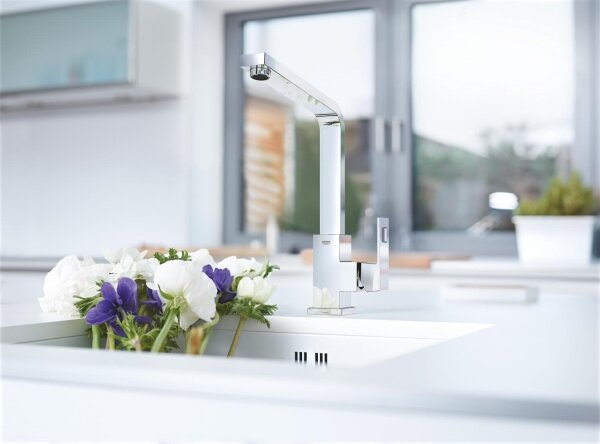 GROHE 31255000 - Dřezová baterie EUROCUBE lesklý chrom