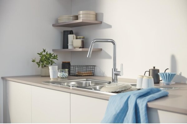 GROHE 30631000 - Dřezová baterie QUICKFIX START 362 mm lesklý chrom