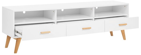 TV stolek LIBERTY Bílá