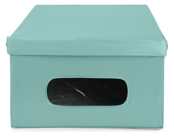 Skládací úložný box PVC Compactor Nordic 50 x 38.5 x 24 cm, zelený
