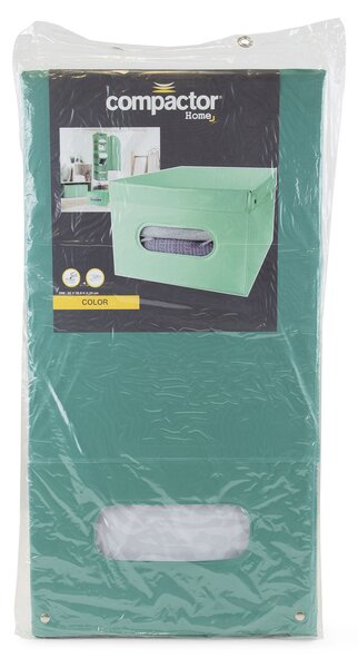 Skládací úložný box PVC Compactor Nordic 50 x 38.5 x 24 cm, zelený