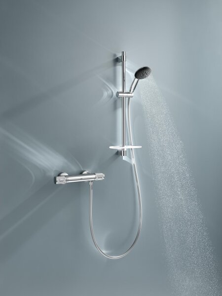 GROHE 34791001 - Termostatická sprchová souprava PRECISION FEEL 600 mm chrom