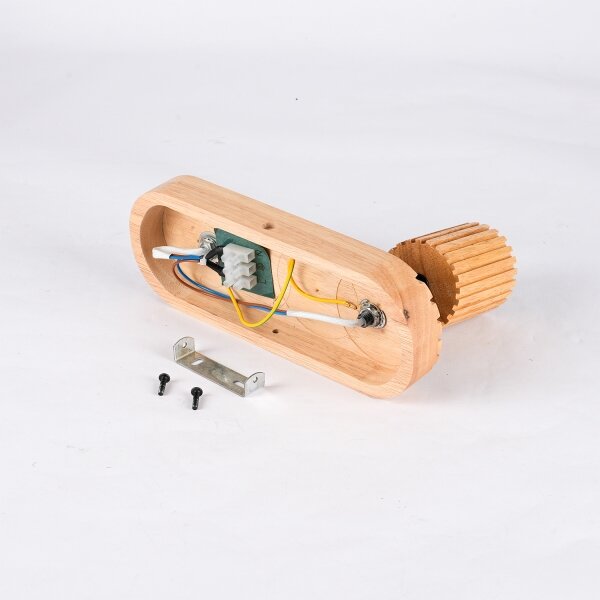 Brilagi - Nástěnné bod. svítidlo MODERN WOOD 1xG9/5W/230V+1xGU10/8W dřevo