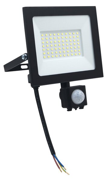 LED reflektor 50W s pohybovým a soumrakovým senzorem - 4500 lm, 4000K