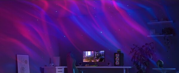 Govee - LED RGBW Galaxy Light Projector Pro Wi-Fi Matter