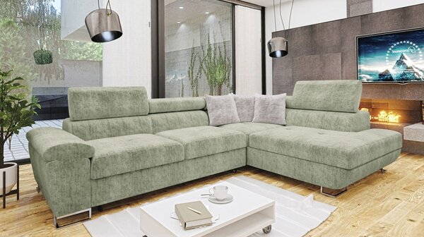 Rohová rozkládací sedačka Alvin Premium, Potah: Miu 2049 + Miu 2049 + Miu 2059, Strana: pravá 5903211080036