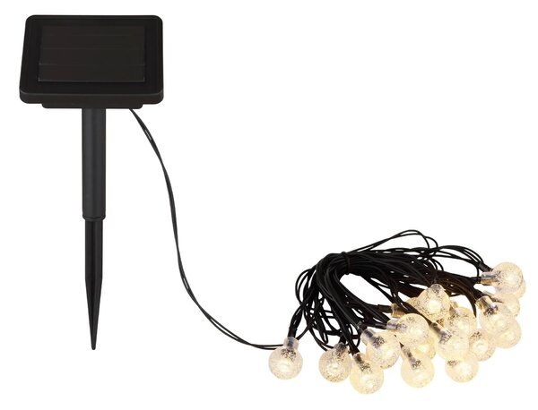 Globo Lighting Solar venkovní dekorační řetěz 1x0.06 W černá 36802-20