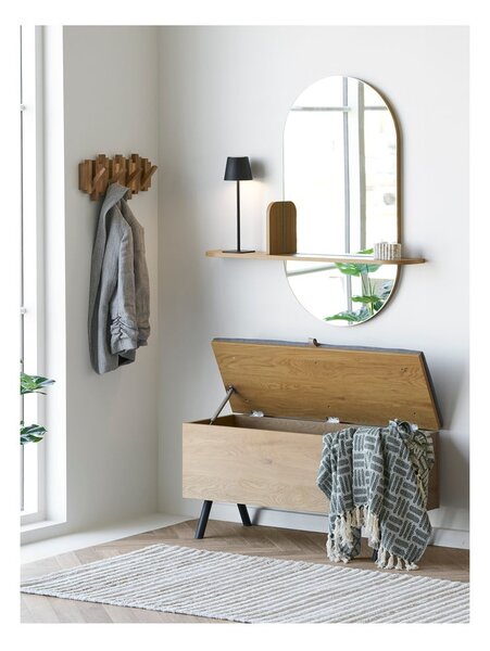 Truhla v dekoru dubu v přírodní barvě 92x48x33 cm Barco – House Nordic