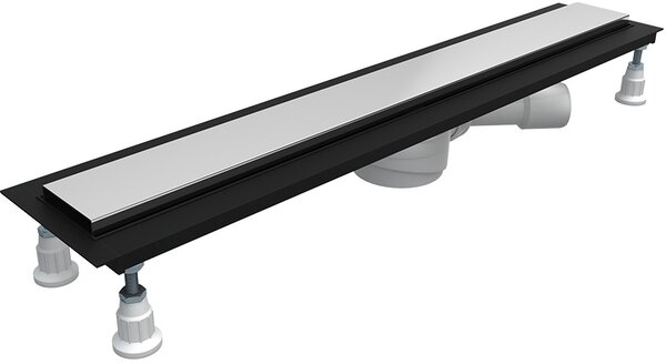 Schedpol Base Steel Range kryt lineárního odtoku 90 cm ocel 10.053/DPSC