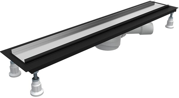 Schedpol Base Steel Range kryt lineárního odtoku 90 cm ocel 10.053/DPSC