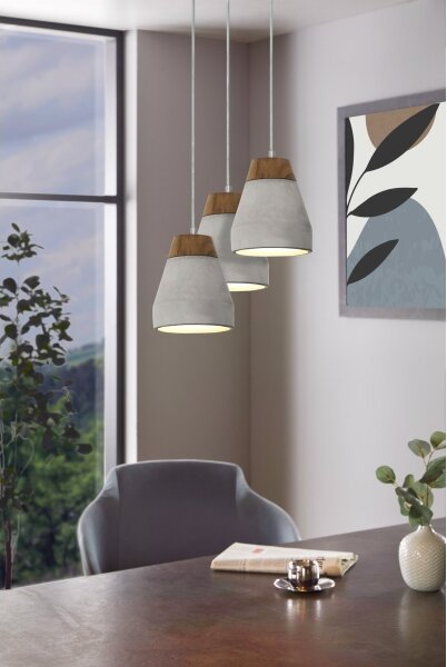 Eglo 95526 - Lustr TAREGA 3xE27/60W/230V