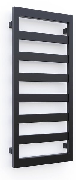 Oltens Benk koupelnový radiátor žebříkový 91x40 cm černá mat 55035300