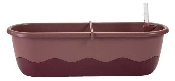 Plastia Samozavlažovací truhlík Mareta 60 růžová tm./vínová