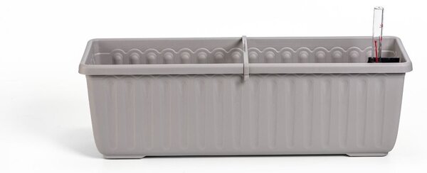 Plastia Samozavlažovací truhlík Siesta LUX 60x20x19 taupe