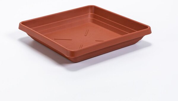 Plastia Podkvětináč Lotos 35x35 terakota