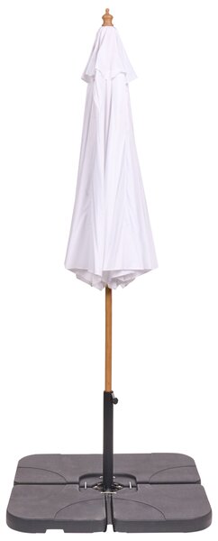 Slunečník 270 cm TOSCANA Krémově bílá
