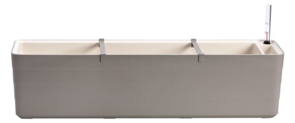 Plastia Samozavlažovací truhlík Berberis 80 cm taupe/slonová kost