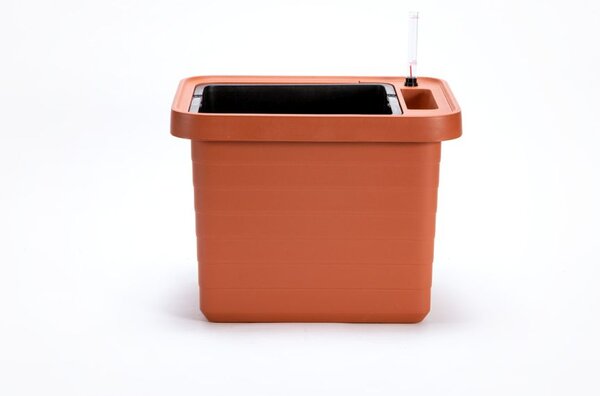 Plastia Samozavlažovací velkoobjemový truhlík Berberis Uno terakota