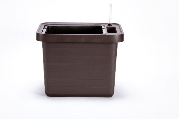 Plastia Samozavlažovací velkoobjemový truhlík Berberis Uno čokoláda