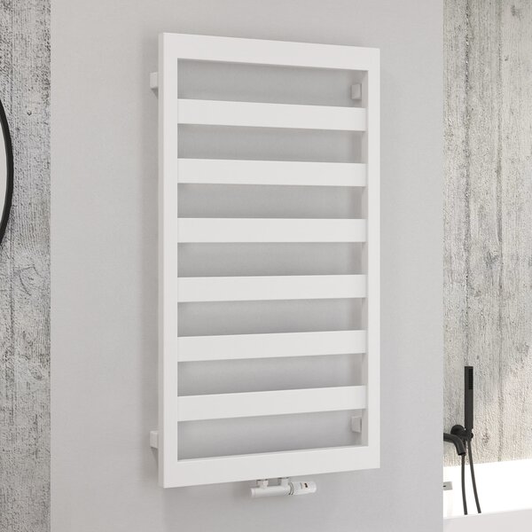 Oltens Benk koupelnový radiátor žebříkový 91x50 cm bílá 55004000