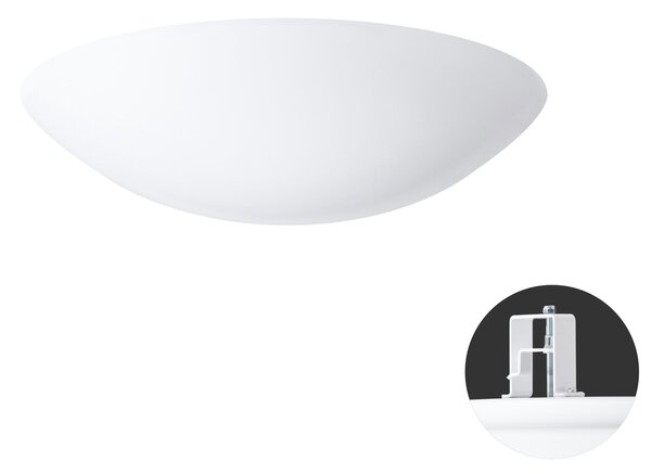 OS TIT52519 TITAN V3 stropní/nástěnné plastové polovestavné svítidlo bílá IP44 3x25W E27 HF - OSMONT