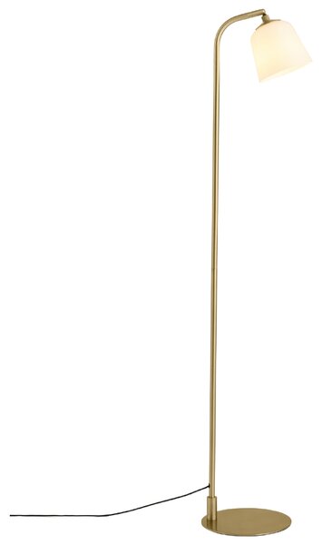 Halo Design Bílá skleněná stojací lampa Room 49 135 cm