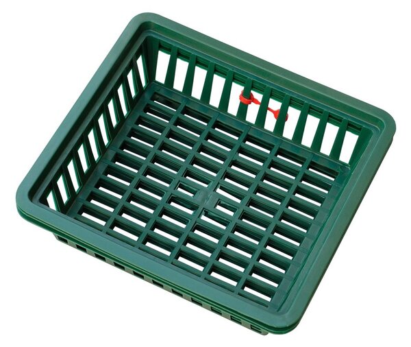 Plastia Košík na cibuloviny 28,5 x 26 cm 3 ks, zelená