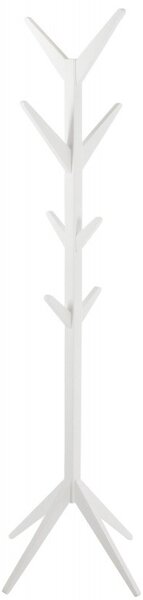 Actona Dřevěný věšák Jess 178 cm bílý