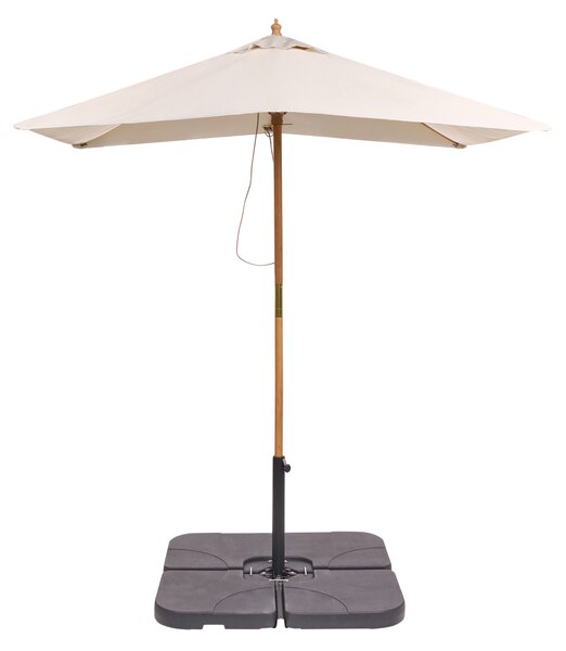 Slunečník 195 cm FLAMENCO Světle béžová