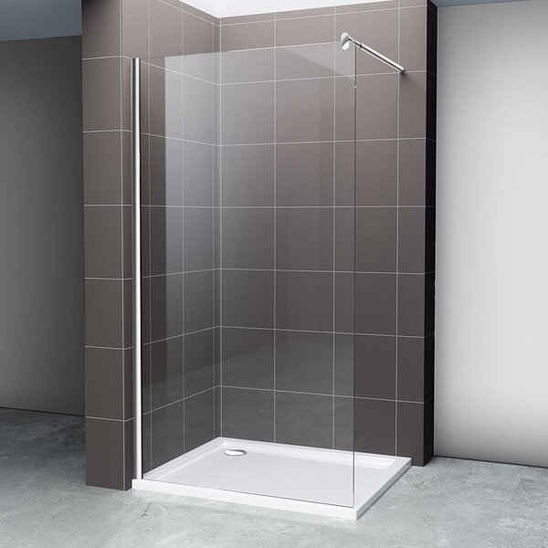 Hagser Bertina sprchová zástěna walk-in 80 cm chrom lesk/průhledné sklo HGR14000022